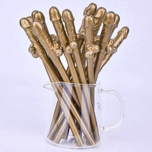 Adult theme Bachelorette Party Drinking Straws - Picture 5 of 6